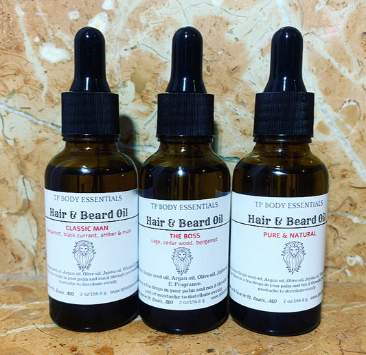 Men's Hair & Beard Oil