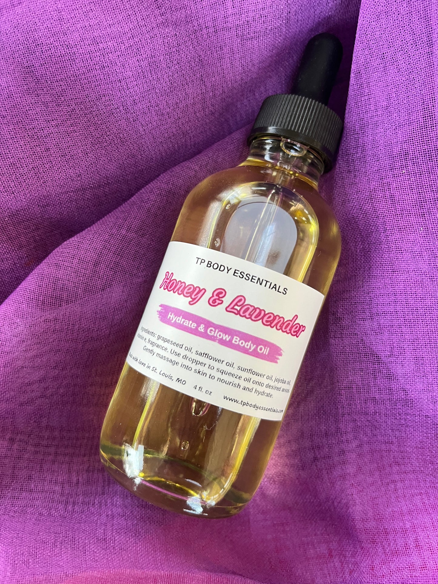 Honey & Lavender - Body Oil