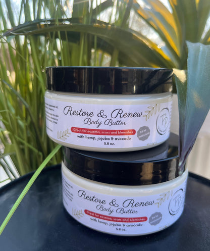 Restore & Renew Body Butter (For Eczema, Scars, Blemishes)